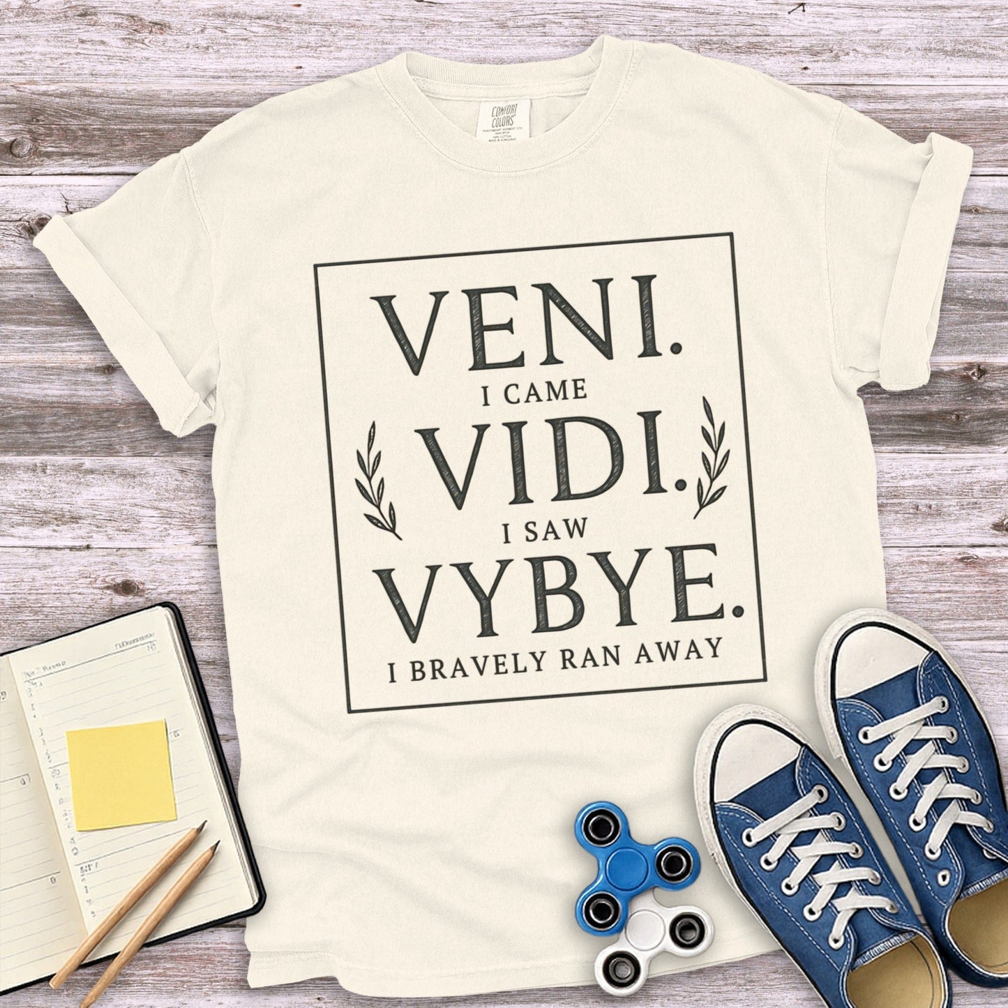 Veni Vidi Vybye I Came I Saw I Ran Away Shirt
