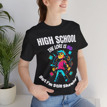 HIGH SCHOOL The Lore Is MID But I'm Still Showing Up -