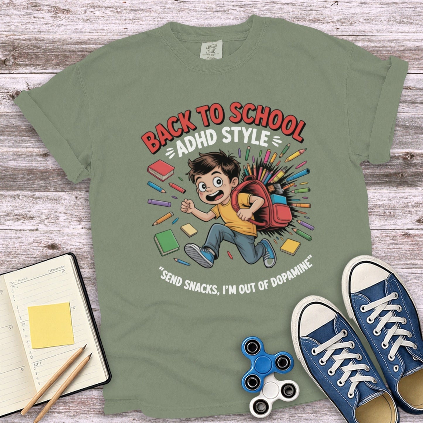 Back to School ADHD Style Graphic T-Shirt product