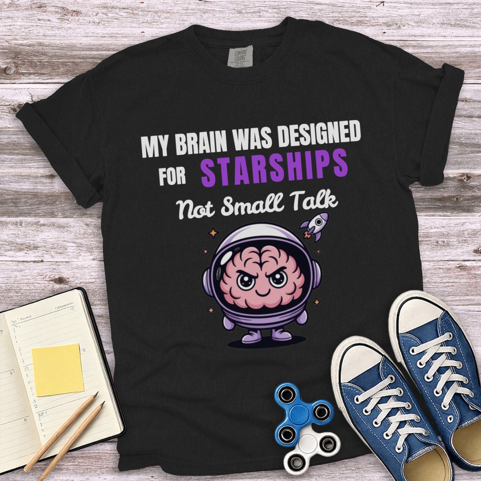 My Brain Was Designed For Starships T-shirt product