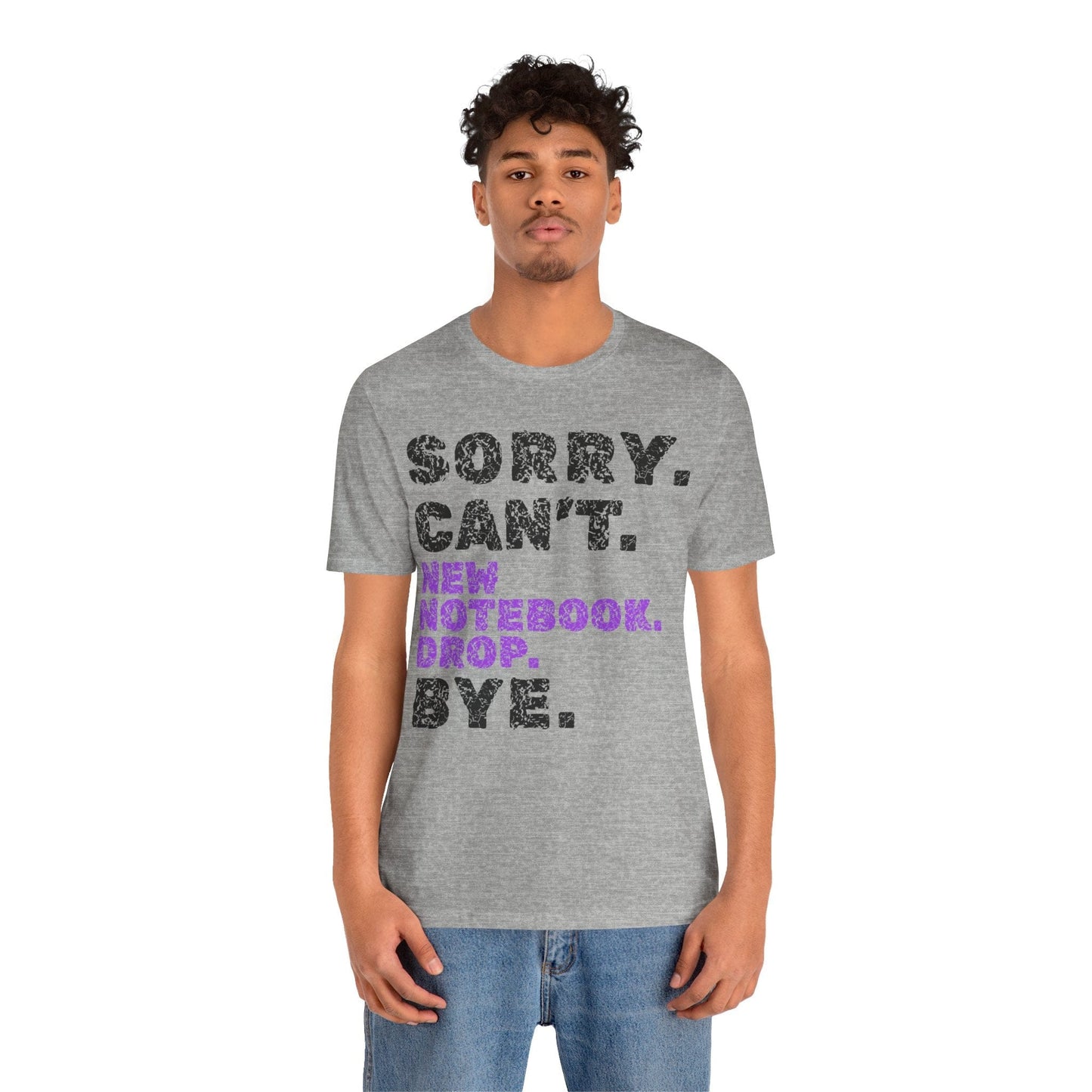 Sorry. Can't. New Notebook Drop. Bye.