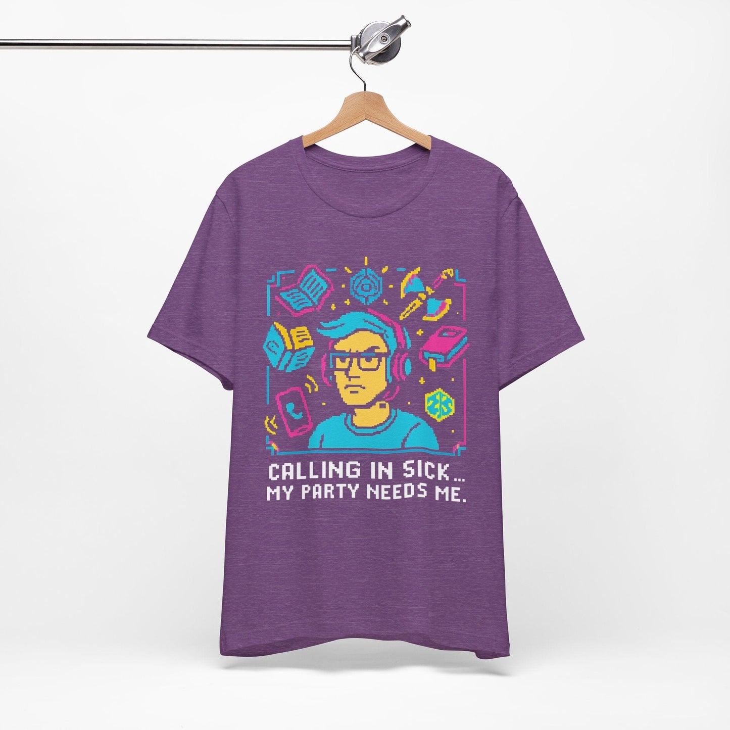 8 Bit - Calling In Sick... My Party Needs Me!