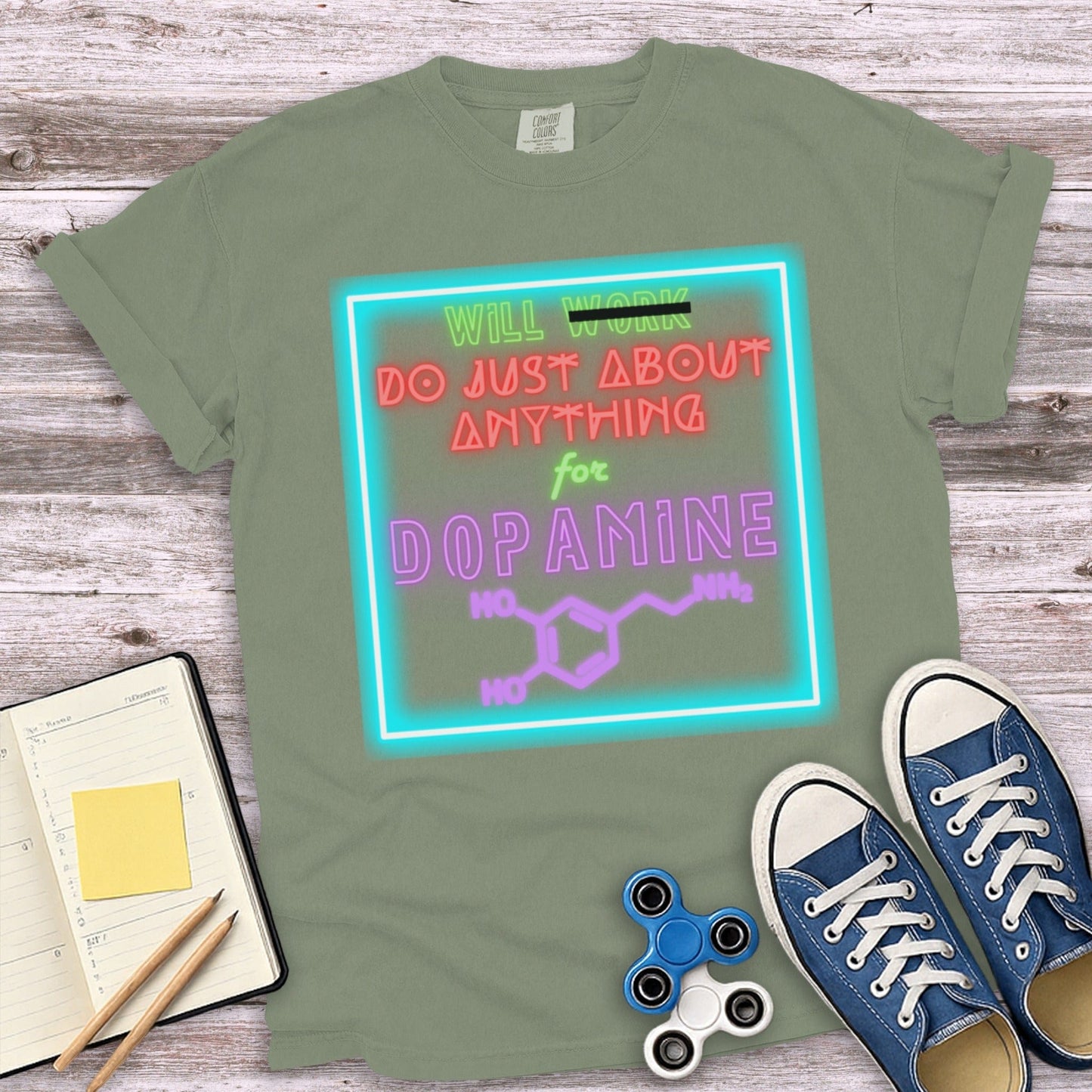 Will Work Do Just About Anything For Dopamine product type