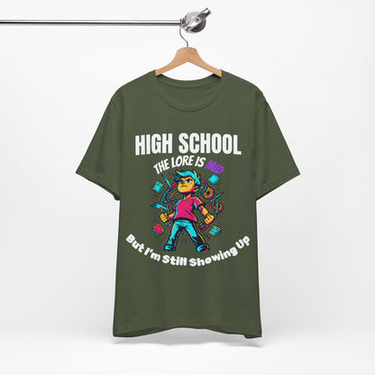 HIGH SCHOOL The Lore Is MID But I'm Still Showing Up -