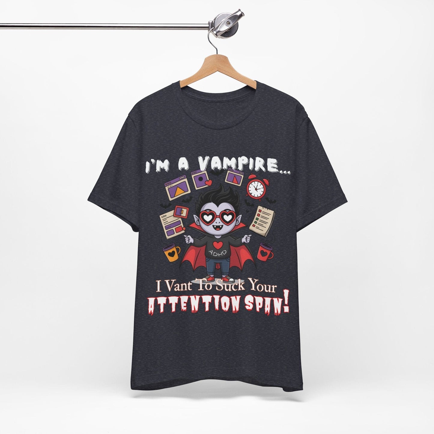 I'm A Vampire... I Vant To Suck Your Attention Span!