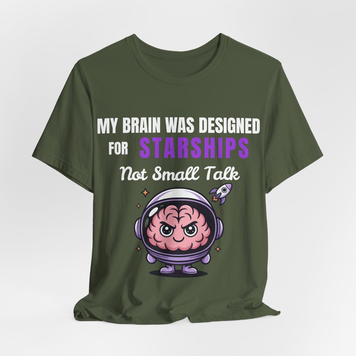 My Brain Was Designed For STARSHIPS Not For Small Talk