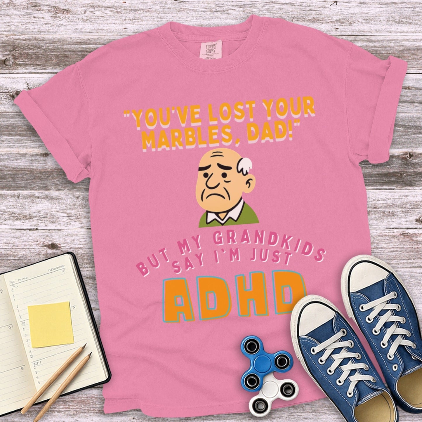 You've Lost Your Marbles Dad Funny ADHD Shirt product