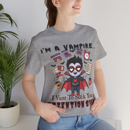 I'm A Vampire... I Vant To Suck Your Attention Span!