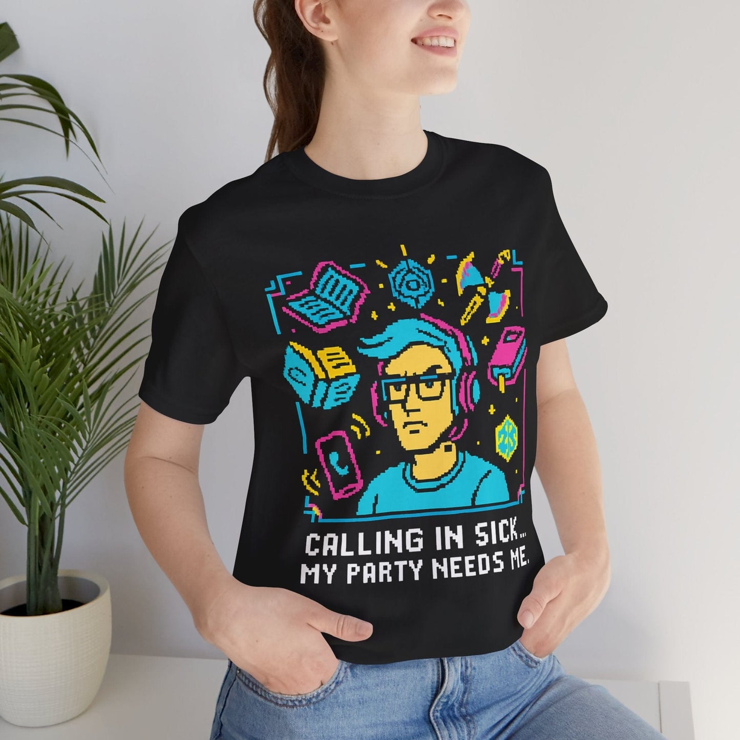 8 Bit - Calling In Sick... My Party Needs Me!