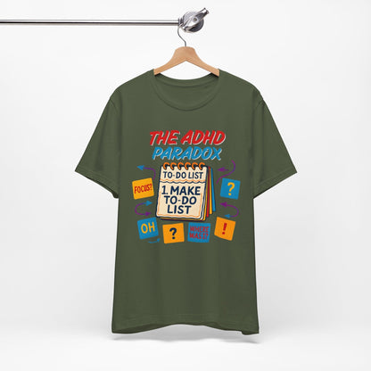 The ADHD Paradox – Make a To-Do List | ADHD Tee
