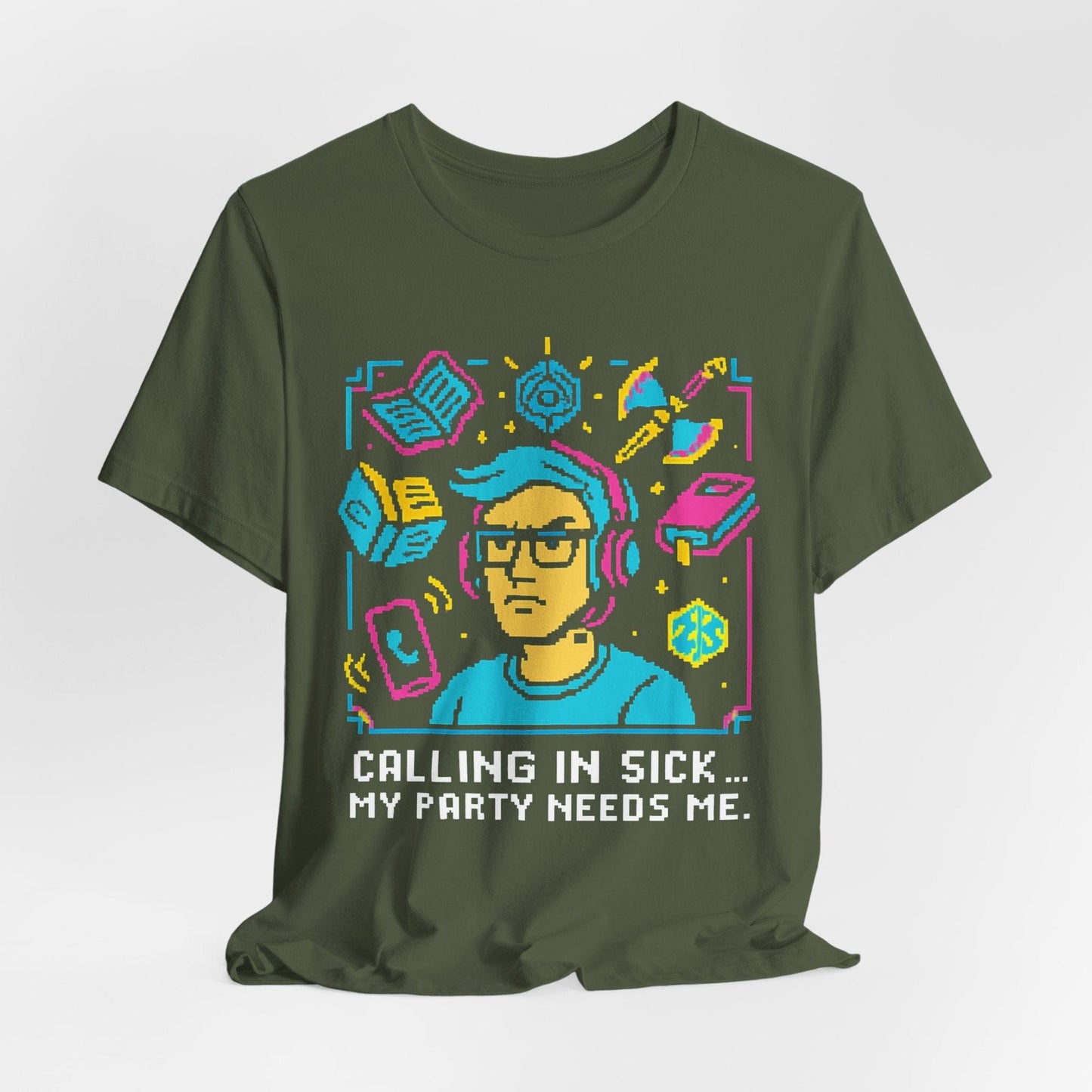 8 Bit - Calling In Sick... My Party Needs Me!