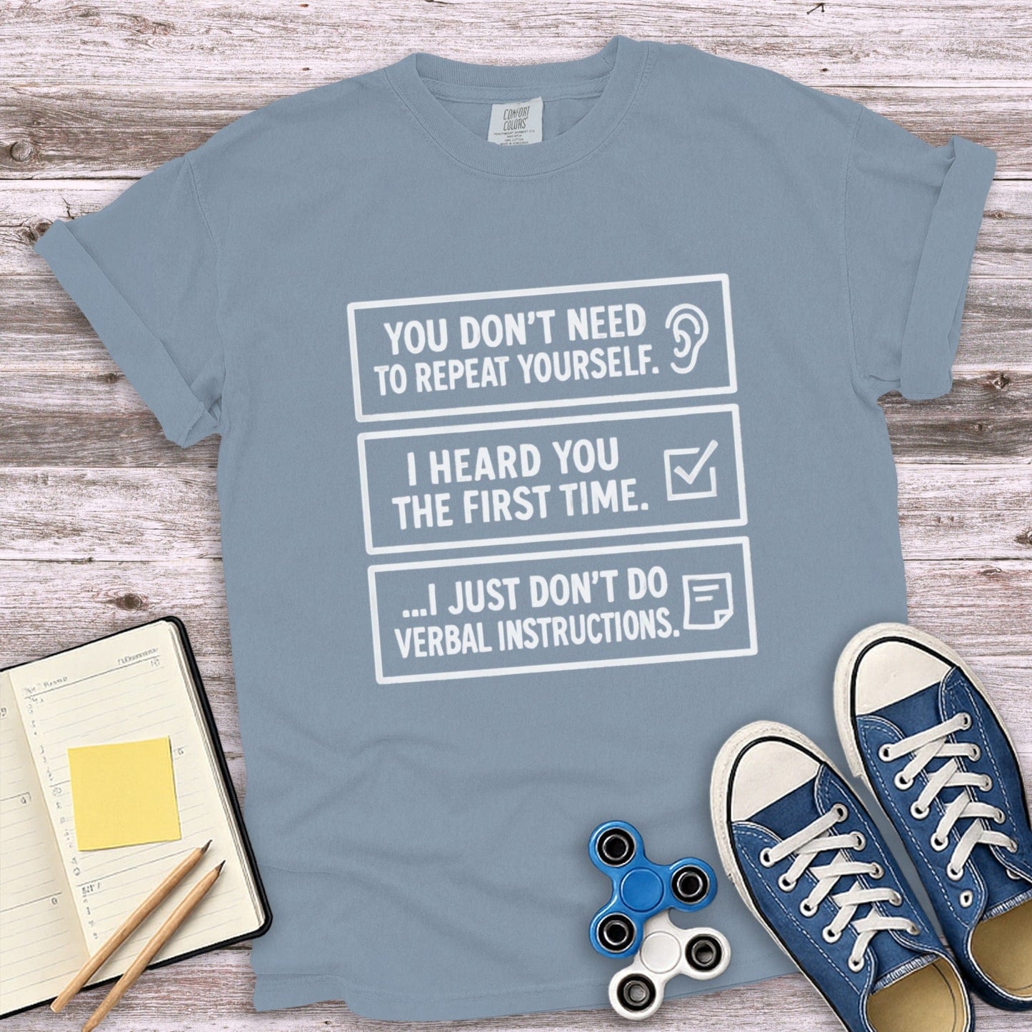 Funny Graphic Tee with Sassy Sayings T-shirt Product