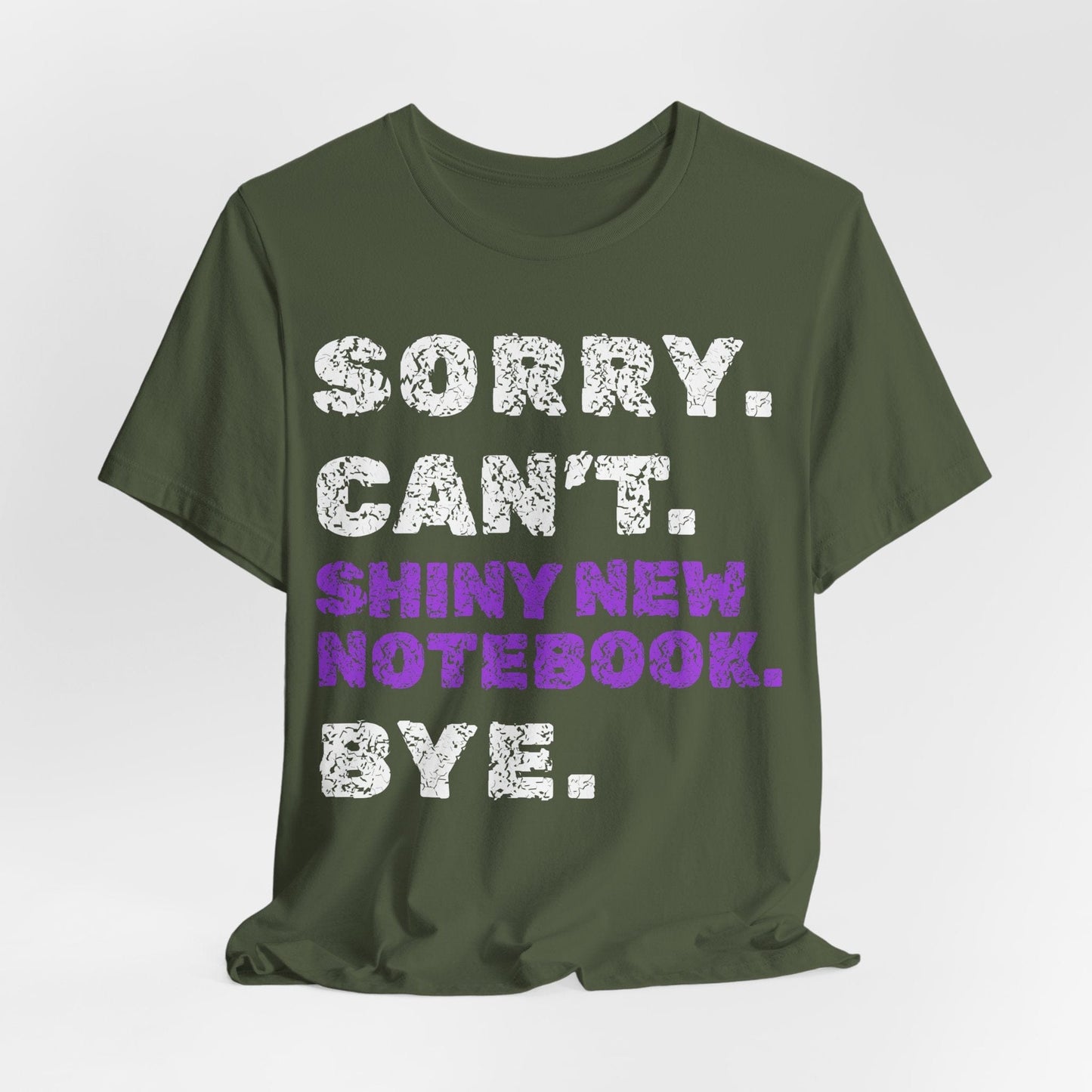 Sorry. Can't. Shiny New Notebook. Bye.