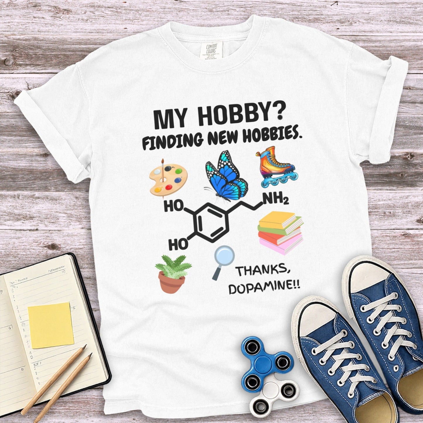My Hobby? Finding New Hobbies Funny Science Shirt product