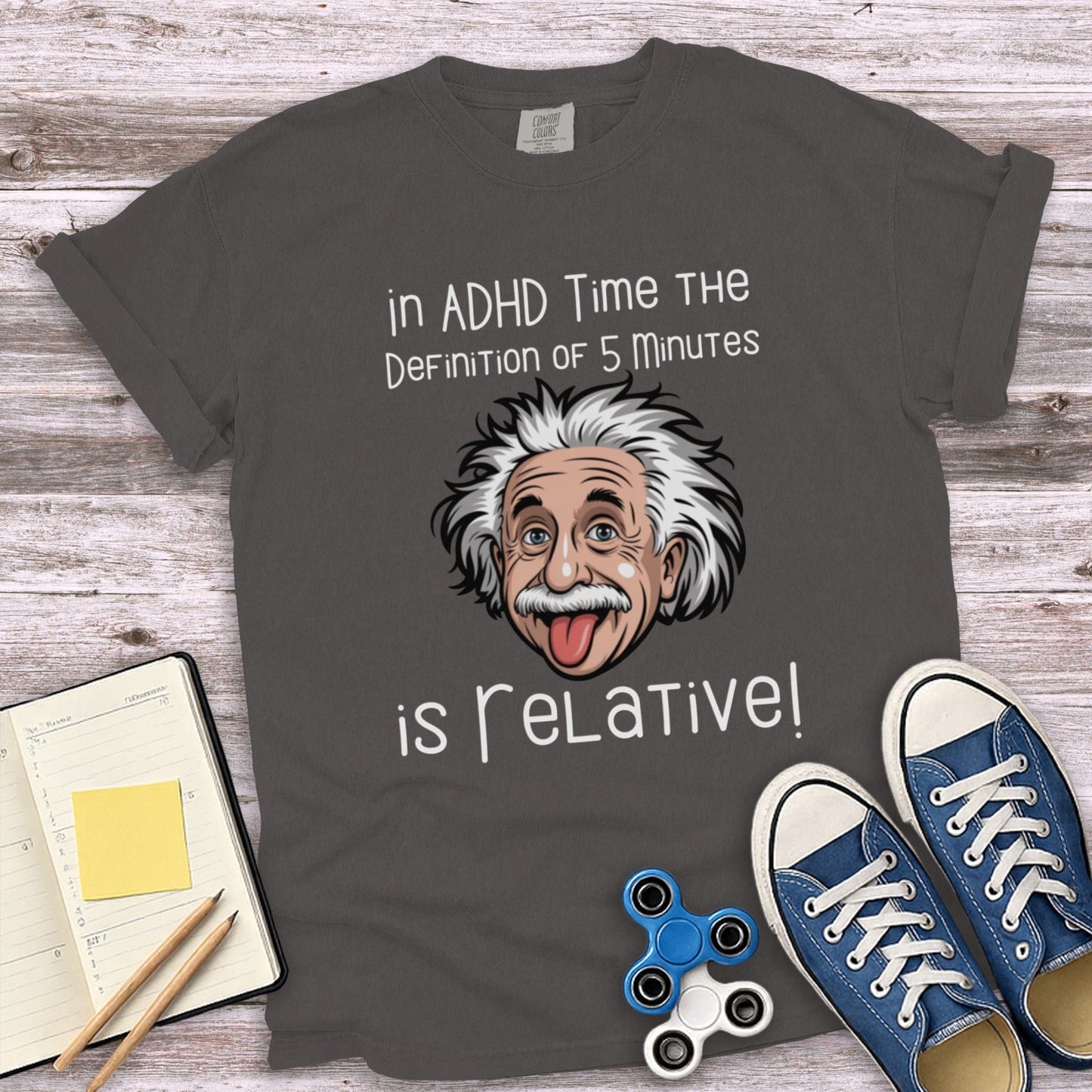 ADHD Time Einstein Relative T-Shirt product