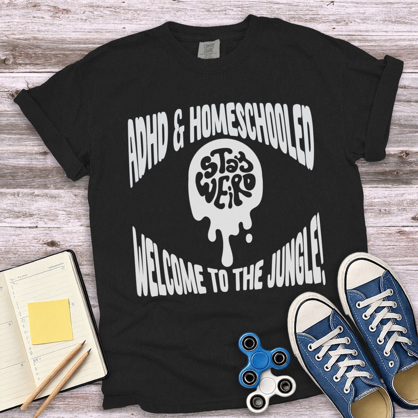 ADHD Homeschooled Welcome to the Jungle Shirt Product