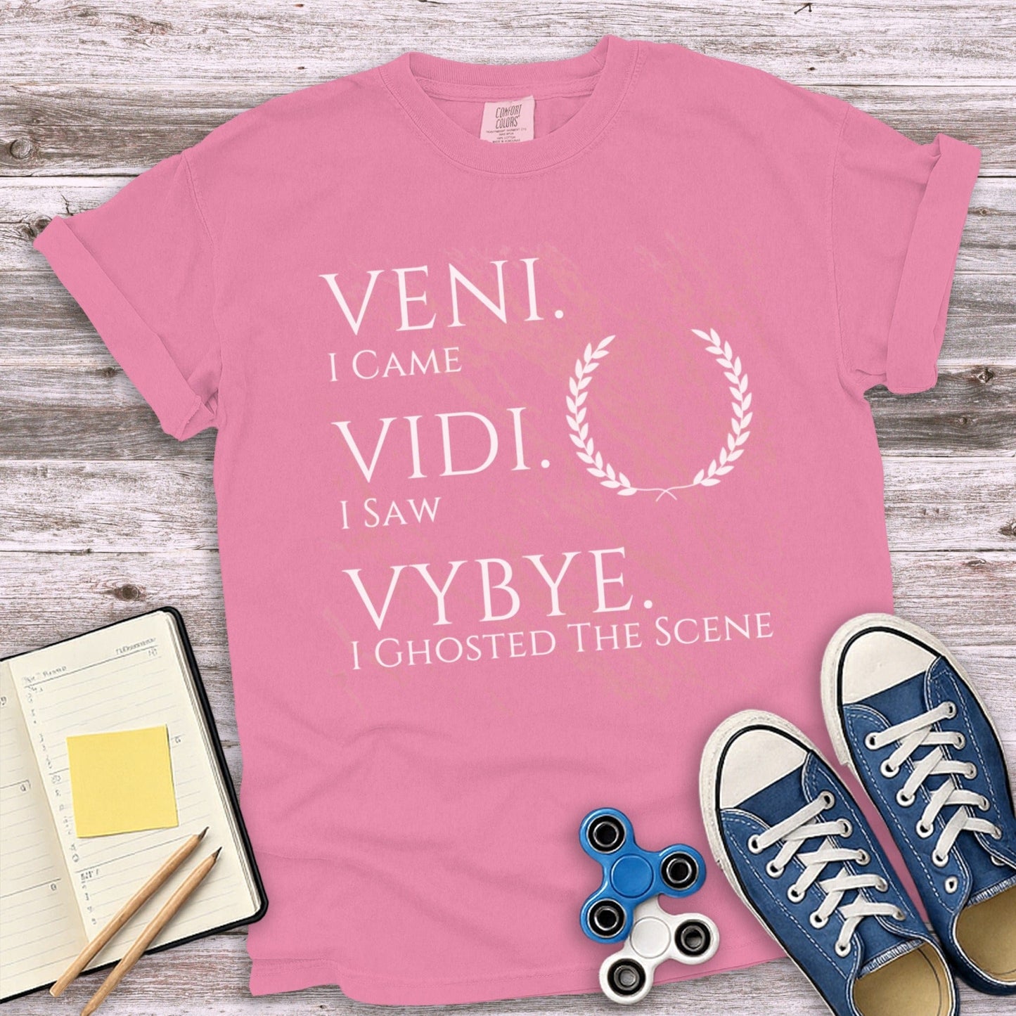 Veni Vidi Vybye I Ghosted The Scene T-Shirt