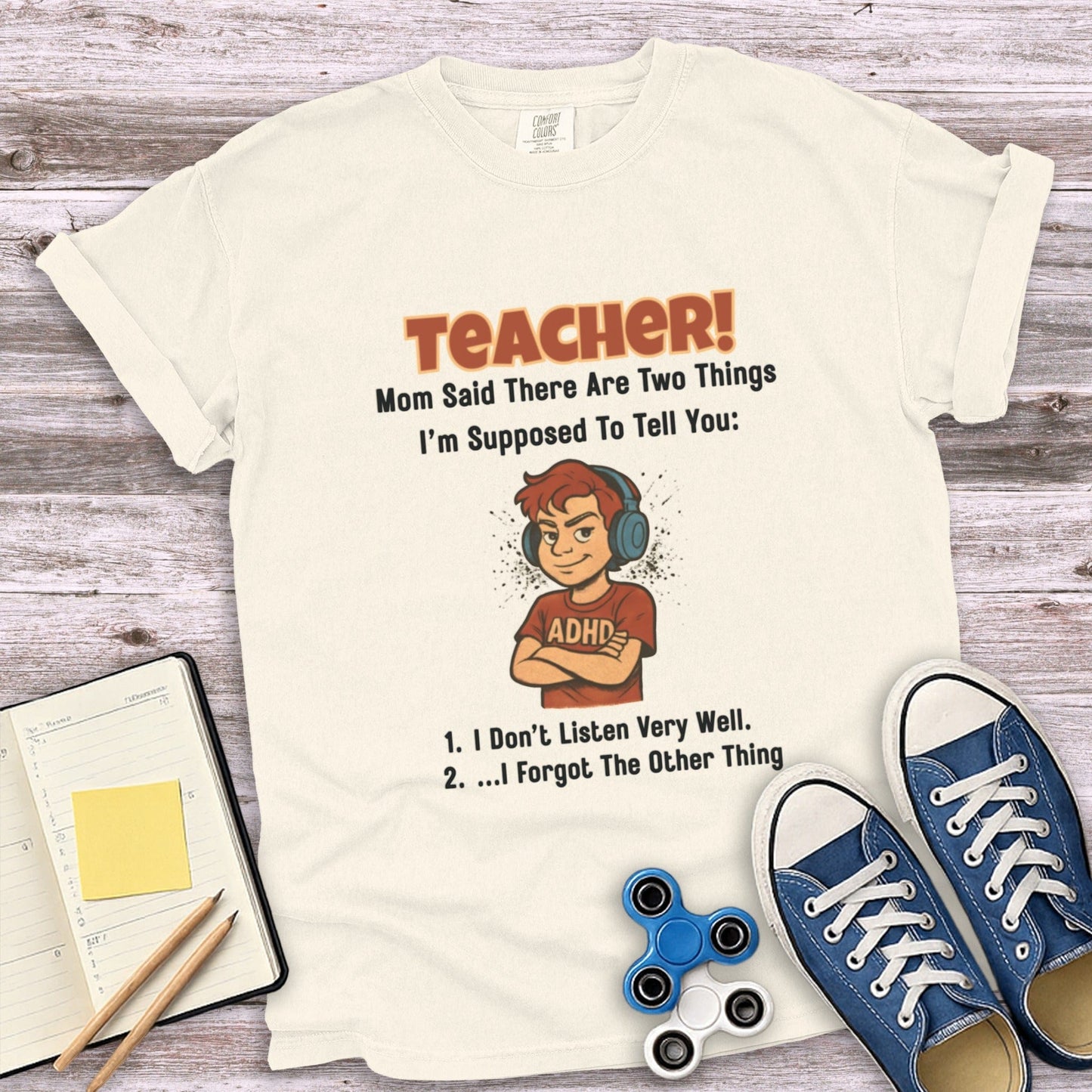 Funny Teacher ADHD Annotation T-Shirt product