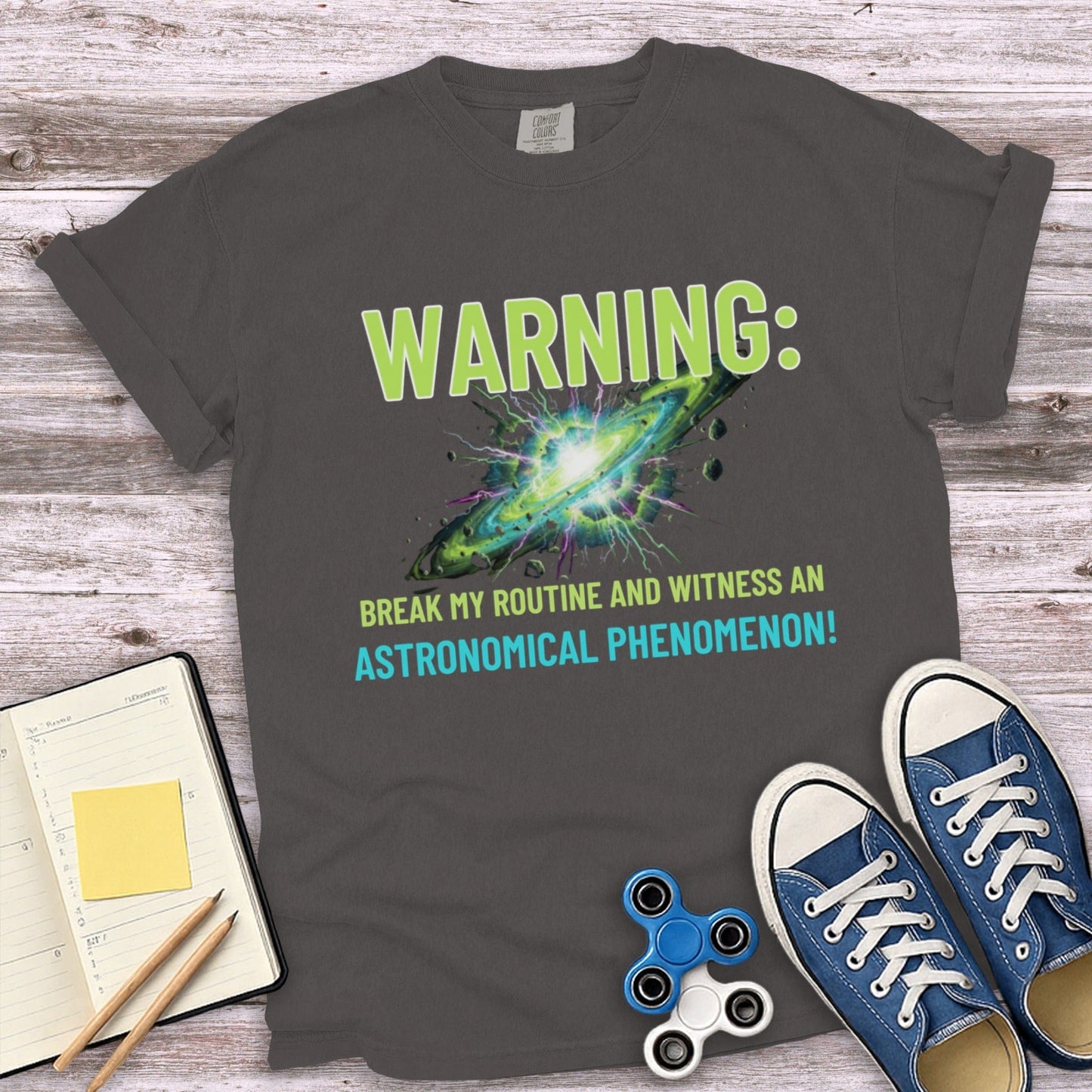 Witness an Astronomical Phenomenon Warning T-Shirt