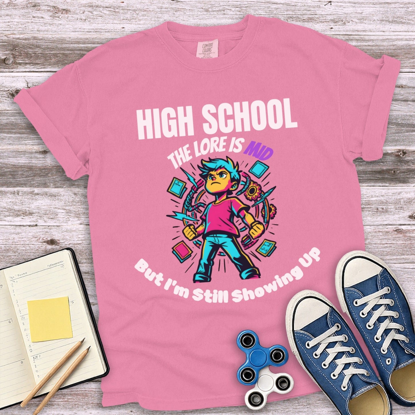 High School The Lore Is Mud Graphic Tee product